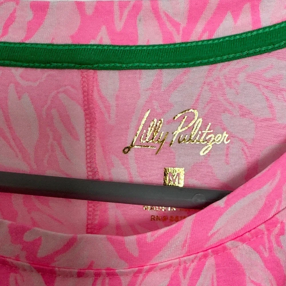 Lilly Pulitzer Pink and White Floral Dress - Picture 3 of 6